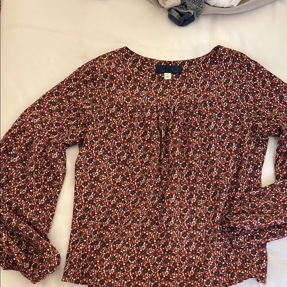 Floral Print Women's Top